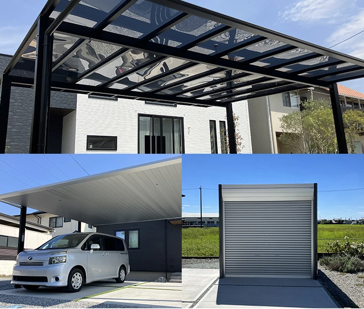 カーポート・車庫・ガレージ｜浜松市の外構・エクステリア専門店 まろうど