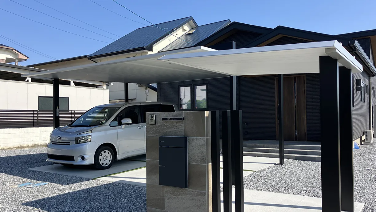 三協アルミ カーポートFII｜浜松市の外構・エクステリア専門店 まろうど