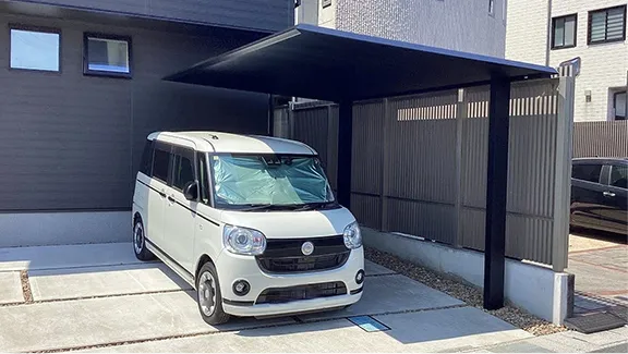 三協アルミ カーポートFII｜浜松市の外構・エクステリア専門店 まろうど