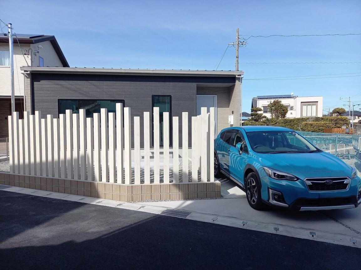 シンプルで機能的！「良いね」がギュッとつまった外構できました！｜浜松市の外構・エクステリア専門店 まろうど