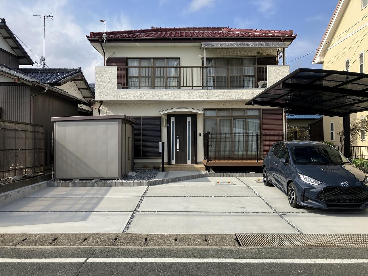 家族もワンちゃんも快適に。暮らしやすさがぐっと広がる外構リフォーム｜浜松市の外構・エクステリア専門店 まろうど