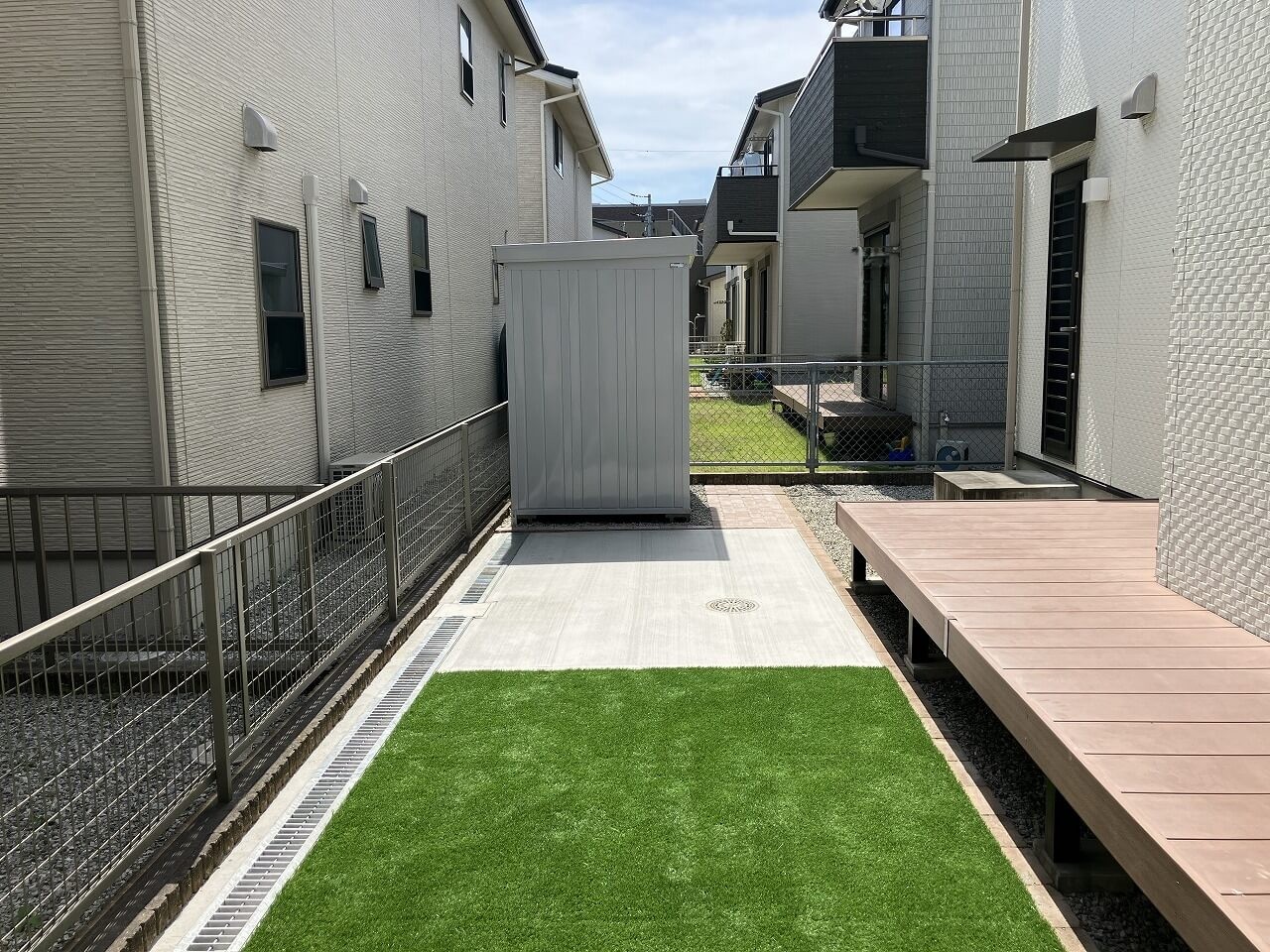 水はけの悩みを解決！家族みんなが快適に過ごせるお庭へ｜浜松市の外構・エクステリア専門店 まろうど