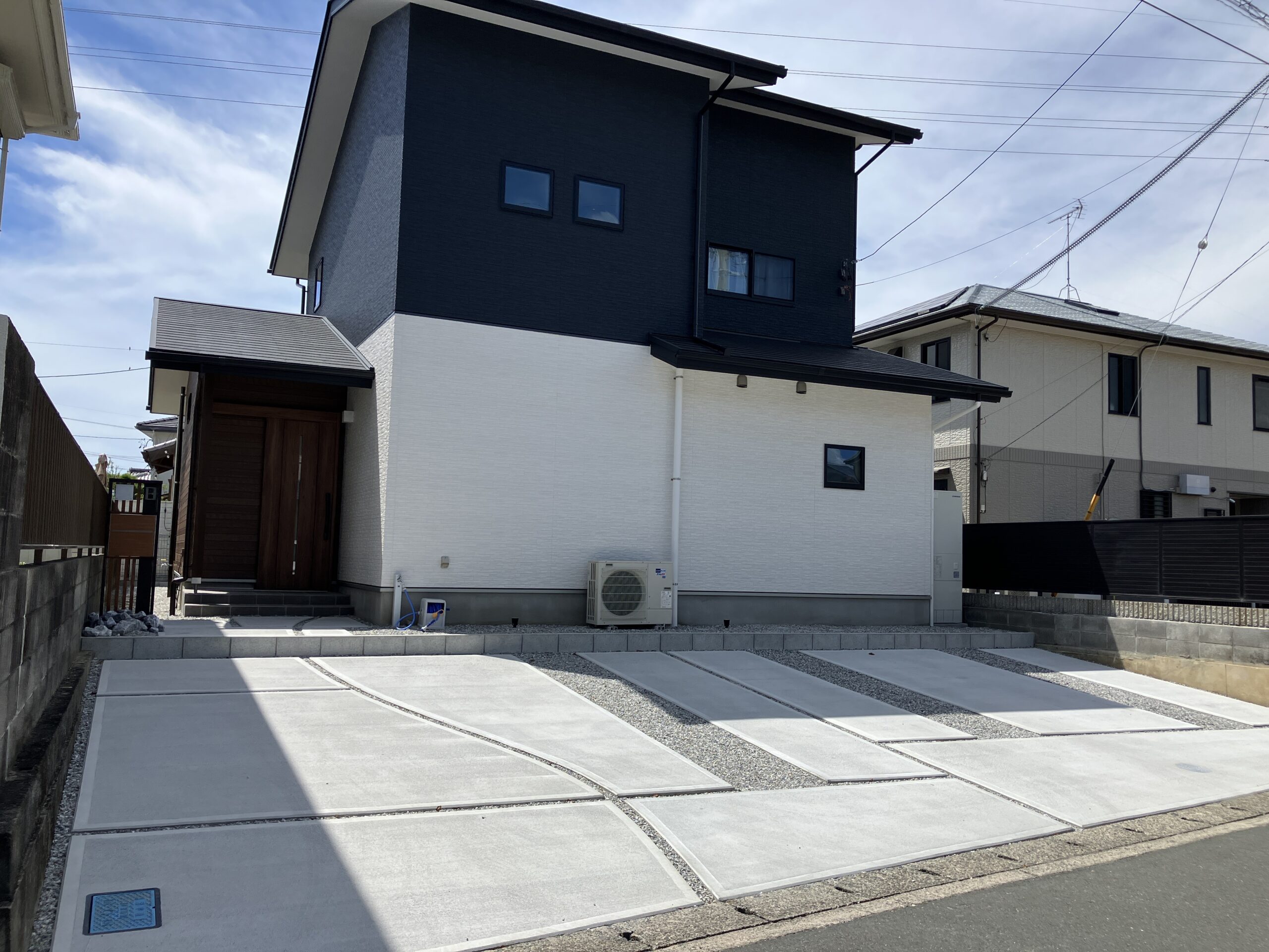 コンパクトながら機能的な門柱をチョイス！｜浜松市の外構・エクステリア専門店 まろうど