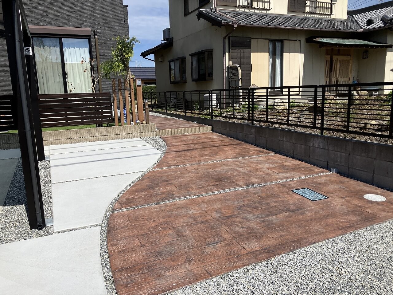 お客様のご要望をぎゅっと詰め込んで、明るいお庭に生まれ変わりました｜浜松市の外構・エクステリア専門店 まろうど