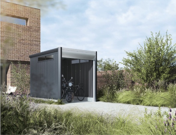 バイク専用ガレージ｜浜松市の外構・エクステリア専門店 まろうど