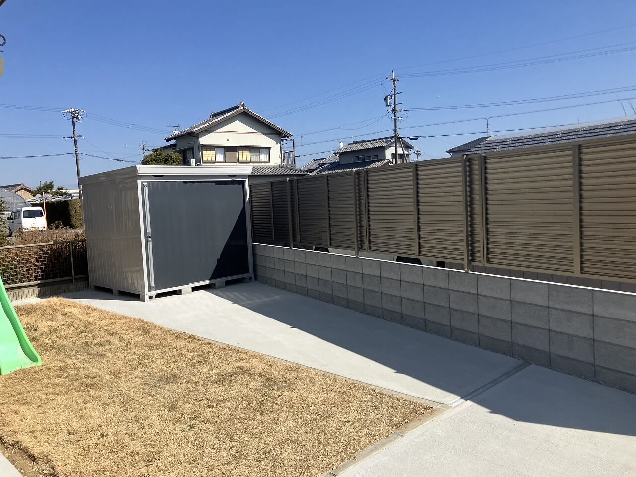 お庭の一角を有効活用。すっきりと使いやすく生まれ変わった外構｜浜松市の外構・エクステリア専門店 まろうど